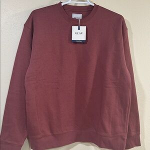 Gear For Sports Pastel Brown Sweatshirt Men’s XL Soft Cotton NWT Retail $49